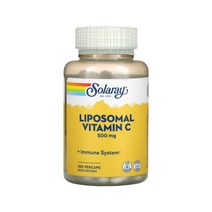 솔라레이 Solaray 리포조말 비타민 C 500MG Veggie Capsules100