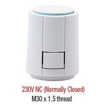 바닥 난방 부품 서모 스탯 매니 폴드 라디에이터 용 230v no nc 전기 열 밸브, c20 NC, 230v NC