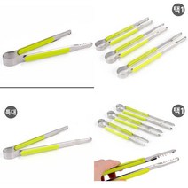 다용도 톱니 집게 스텐집게 음식집게, 특대