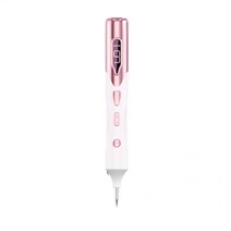 고주파 마사지기 USB 충전식 레이저 9 기어 제거 스팟 펜 플라즈마 펜 LCD 블랙 도트 리무버, 03 Pink