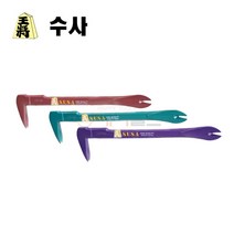 수사 S-바 컬러 빠루 210mm 인테리어 손빠루 미니 빠루, 1개