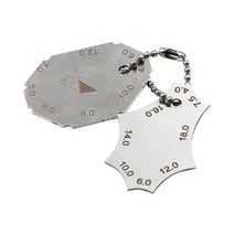용접 게이지 검사 심 비드/필렛/크라운 테스트 울란어 눈금자 각도 측정 도구 하이로 파이프필러, 2 Pcs weld set