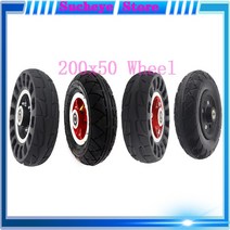 200x50 전기 스쿠터 휠 8 인치 8x2 휠 KUGOO S1 S2 S3 C3 폴딩 밸런스 차량 스페어 스피드 웨이 미니 4 프로, [06] LX Solid Wheel