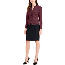 Le Suit 여성 2PC 무릎길이 스커트 정장, Lipstick Combo, US 16 (XL)