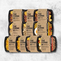 더포르미 시즌2 10종10팩 세트 맛있는 영양잡곡밥 간편 직장인 점심 냉동 한끼 도시락, 255g, 10개