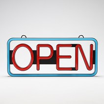 LED OPEN SIGN 네온사인