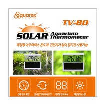 아쿠아렉스 태양광 온도계 TV-80, 1개