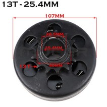 오토바이 튜닝 레이싱엔진 가스켓19mm 20mm 25.4mm 자동 원심 클러치 드라이브 스프로킷 428 34 GoKart Karting 용 13 Tooth Drifter