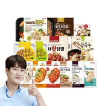 [신세계TV쇼핑][굽네] 소맛닭/훈제/로드닭 도시락/볼케이노 소스 외 24종 골라담기, 18.생닭칼국수 담백한맛+만두 2종 PI57