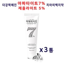성원 치아미백치약 아파타이트 7% 제올라이트 5% 브라이트닝 잇몸질환예방 구취제거 충치예방 치태제거 침강탄산칼슘 누렁니 치아미백 70g 2개