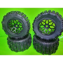Generic 4팀 코랄리 퍼니셔 6S 마운트 3.8 MT 휠 타이어 17MM 크로노스 잼보 ARMA 크라톤 프롤라인 배드랜드 시카고랜드 RC 쿠폰 포함