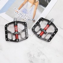 자전거 페달 클립 초경량 미끄럼 방지 MTB 도로 평면 미끄럼 방지 사이클링 와이드 3, M-1 블랙
