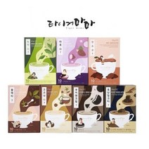 타로밀크티 타로티 타로파우더 버블티만들기 가루 스틱 흑당 핫초코 코코넛 쿠키앤크림 라떼, 다크초코라떼 10T
