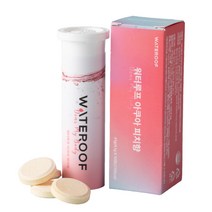 워터루프 아쿠아 피치맛 물에타먹는 발포정 비타민 10정 41g, 피치