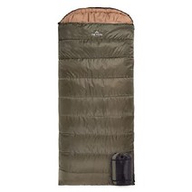 TETON 테톤 스포츠 셀시우스 XXL 침낭 가족 캠핑에 좋습니다. 무료 압축 자루 검은색 오른쪽 지퍼, 90 quot  x 39 quot  왼쪽 지퍼, 녹색