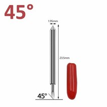 30/45/60 도 롤랜드 크리컷 커팅 플로터 비닐 오프셋 나이프 블레이드 샤프하고 내구성이 강한 조각, 02 45 degrees_02 10Pcs