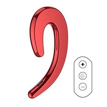 골전도이어폰 무선 블루투스 헤드셋 4.1 노트북 태블릿 xiaomi용 iphone 7, 빨간색