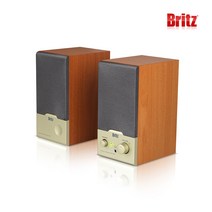브리츠 BR-1000A CUVE 2채널 PC스피커, 우드
