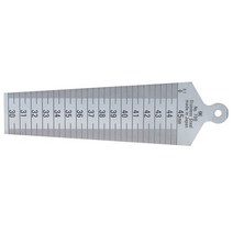 에스케이 테이퍼게이지(TPG-700C) 30-45mm 4130150 테이퍼측정 측정공구 테이퍼게이지 틈새게이지 갭자