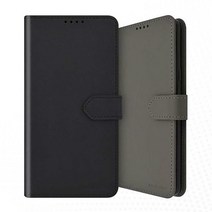 가볍고 슬림한 가죽 다이어리 케이스 카드 지폐 수납 스탠딩기능 하나디자인 모카 다이어리