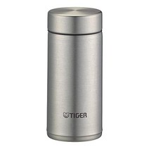 TIGER [항균가공] 타이거 보온병 물병 나사 머그 보틀 보온 보냉 200ml 가정용 텀블러 사용 가능 매트 스테인리스 MMP-K020XM, 상품명참조, 1ml