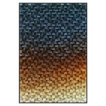 사운드디퓨저 흡음재 아트 음향판 음향 디퓨저 룸튜팅 거실 원목 인테리어 분산재 흡음보드, 독립적인, H 알루미늄 블랙프레임, 90x135