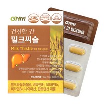 GNM자연의품격 건강한 간 밀크씨슬, 30정, 6개