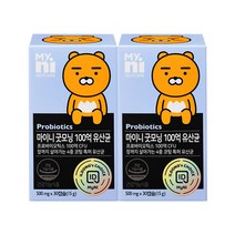 [일동제약] 마이니 굿모닝 100억 유산균 2박스(60일분)