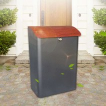 가정용 문앞 무인 택배보관함 물품보관함 무인택배함, 가정용 택배 보관함 실버