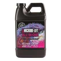 MICROBE-LIFT 올인원 마스터 암초 보충제 환경 유지 어항 식물의 건강한 성장을 위한 제품 1.9L 64온스 473.2ml 16온스, 64 Ounces
