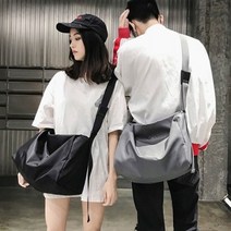 옷자락 [옷자락] 여자 남자 스포츠 숄더백 농구 축구 수납 크로스백