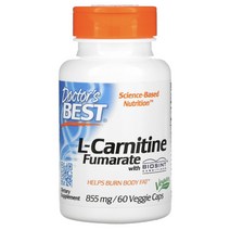 닥터스베스트 L-카르니틴 푸마르산염 Biosint 카르니틴 함유 855mg 베지 캡슐 60정, 1통, 180정, 60개