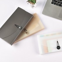 1+1 아코디언파일 영수증정리 화일철 클리어파일 서류보관, 아코디언파일A 중 레드