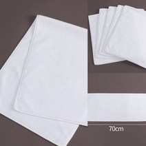 청소 극세사 타월 5P세트(30X70CM) (화이트) 주주총회선물 목욕타월