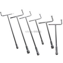 국산 T렌치 일반 자석 T복스 스패너 소켓 자동차 공구, 중형 10mm(자석부착), 1개