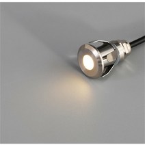 테라스 조명 12v 24v 1w 야외 계단 라이트 데크 플로어 코너 Sconce 베란다 발코니 바 장식 설비 Led, 15 25mm AC24V, 01 파란