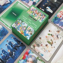 아이돌 포카 굿즈 비공굿 미공포 포토 카드 55 개/대 ATEEZ Lomo 세계 EP.1 운동 게릴라 Photocards Arrivals, [04] ATEEZ4
