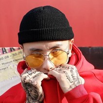 남자 여자 힙합 데일리 패션 니트 노제 비니 겨울 털모자 와치캡 레옹 모자 숏비니