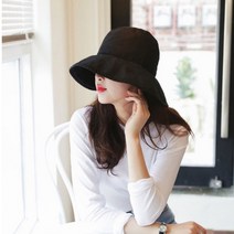 무지 모자 여자 햇빛차단 챙넓은 봄 벙거지 버킷햇 시크릿 여름 빅사이즈