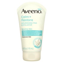 Aveeno Calm Restore 너리싱 PHA 각질 제거제 무향 118ml 4fl oz