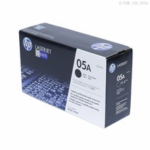 HP Laserjet P2035n 정품토너 검정 2300매(No.05A), 1개