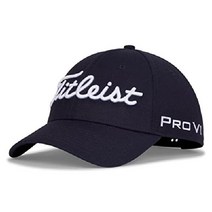 타이틀리스트(Titleist) 남성 골프 모자 투어 클래식 캡 TH22WTCLA BKWT, 네이비/화이트