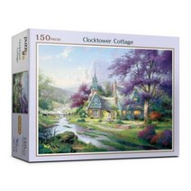 아트박스/퍼즐 라이프 150피스 시계탑이 있는집 직소퍼즐 PL243, 본품