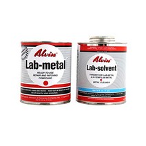 ALVIN 24 oz Lab Metal 16 oz Lab Solvent Kit Putty Dent Filler Patching Compound Epoxy, 1