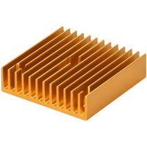 고품질 골드 3D 프린터 액세서리 40*40*11 Makerbot 방열판 Mk7MK8 범용 압출기, 한개옵션0