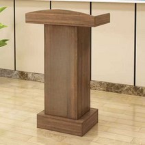 사회자 연단 강연대 사회자 무대 단상 교탁 회의실, 웜 화이트 플러스 드로잉 + 캐비넷 도어