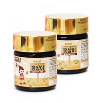 홍삼이 국내산 6년근 어린이 홍삼정, 배담은 홍삼이 2병, 1세트, 120g