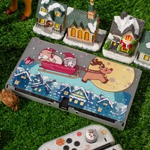 닌텐도 스위치OLED 냥캣 시리즈1 케이스(OLED전용입니다 구형 및 동숲에디션 호환X), 루돌프