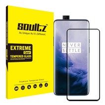 솔츠 원플러스7 Pro (블랙) 풀커버 강화유리 액정보호필름, 1매