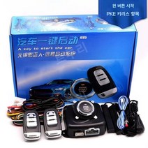 12V 자동차원격시동 장치 경보기 원격제어 장치키 시동, A, 1개